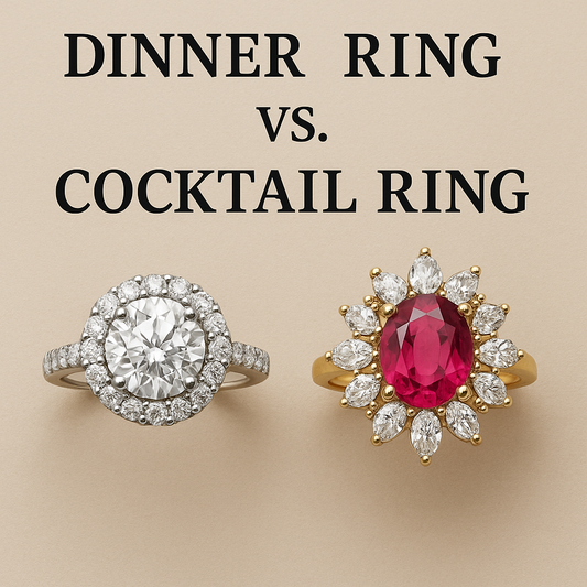 Dinner Ring vs Cocktail Ring: Which is More Attractive?