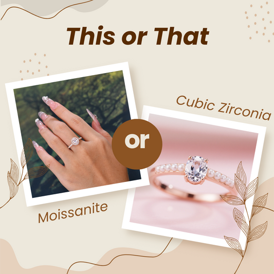 Moissanite vs. Cubic Zirconia: Key Differences You Should Know
