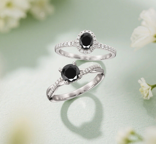 Black Onyx Solitaire Ring: Bold Simplicity with Deep Meaning