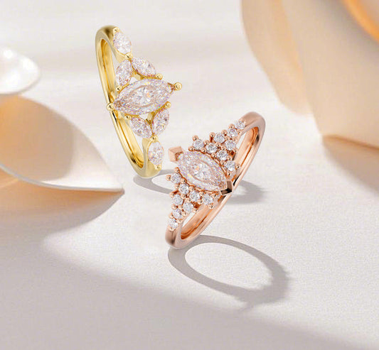 Marquise Cut Moissanite Engagement Ring: A Dazzling Twist on Timeless Romance