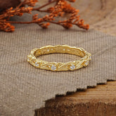 Luxury Round Cut Men's Lab Diamond Ring with Ornate Carving