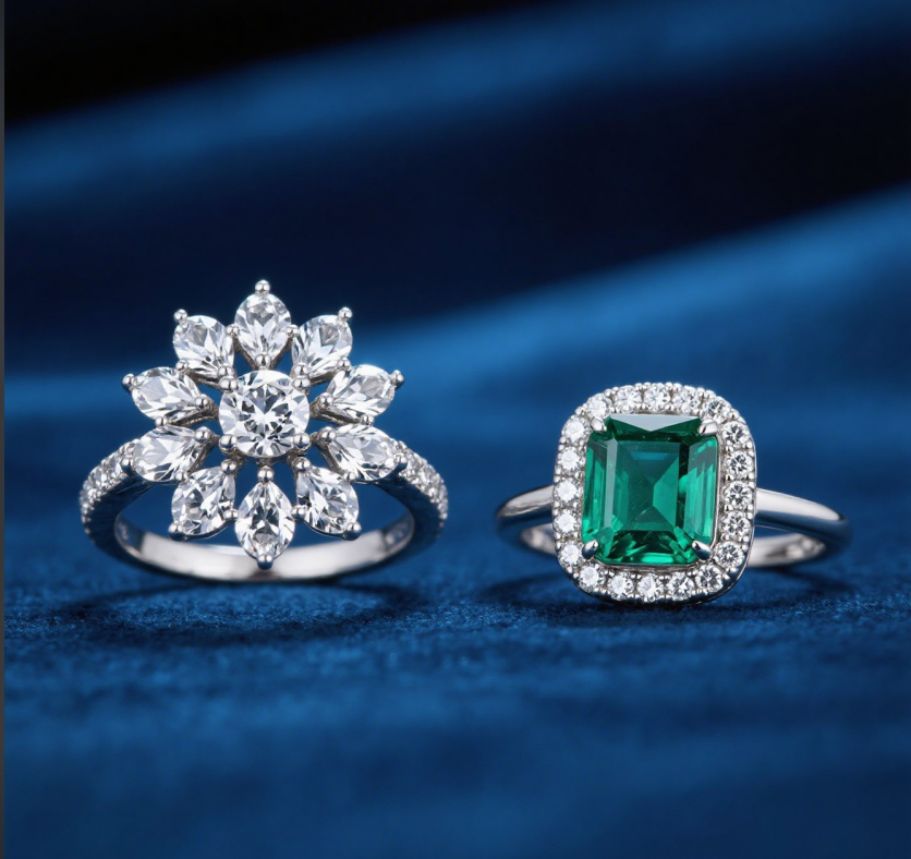 What is the Difference Between a Cluster Ring and a Halo Ring?