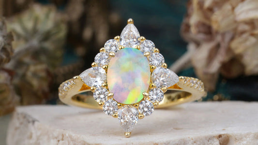 The Perfect Gift: Celebrating with a Romalar Opal Birthstone Ring