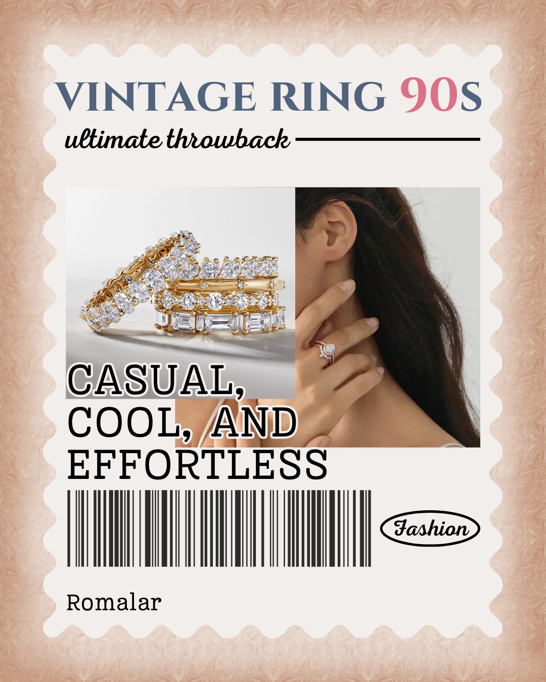 Back to the 90s: Vintage Style Ring Overview