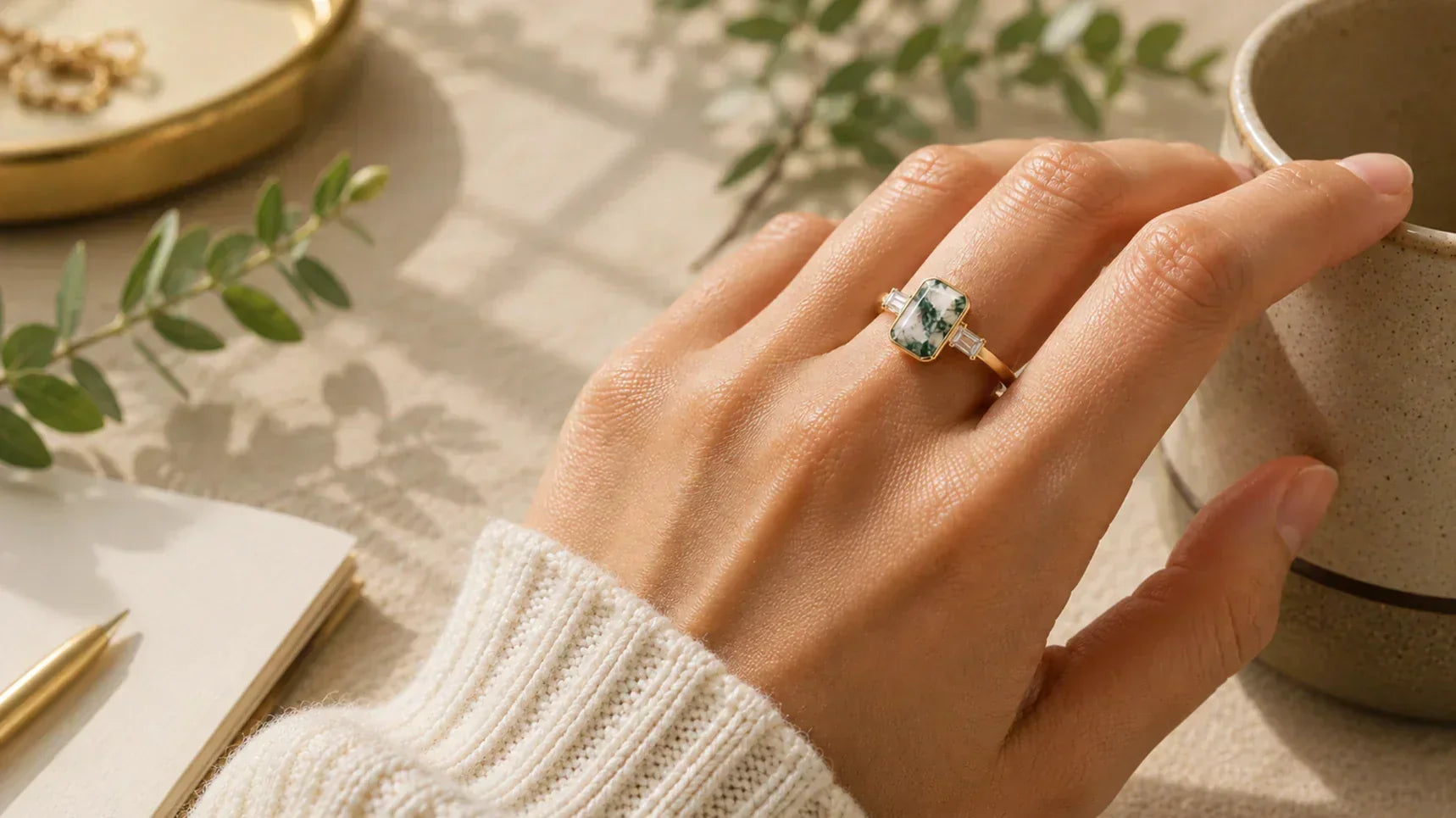 Moss Agate Hardness: Can You Wear a Moss Agate Ring Every Day?
