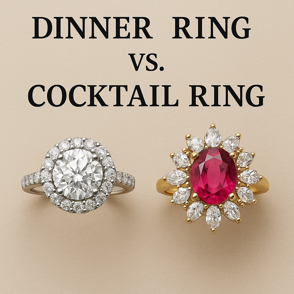Dinner Ring vs Cocktail Ring: Which is More Attractive?