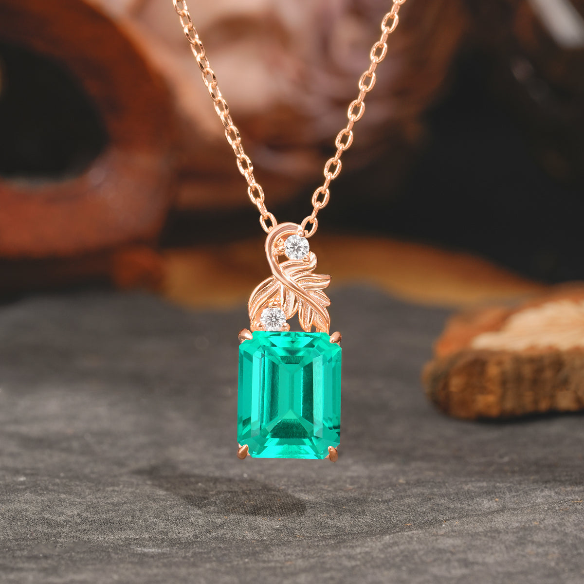 SP20918 Emerald Ring - Additional view