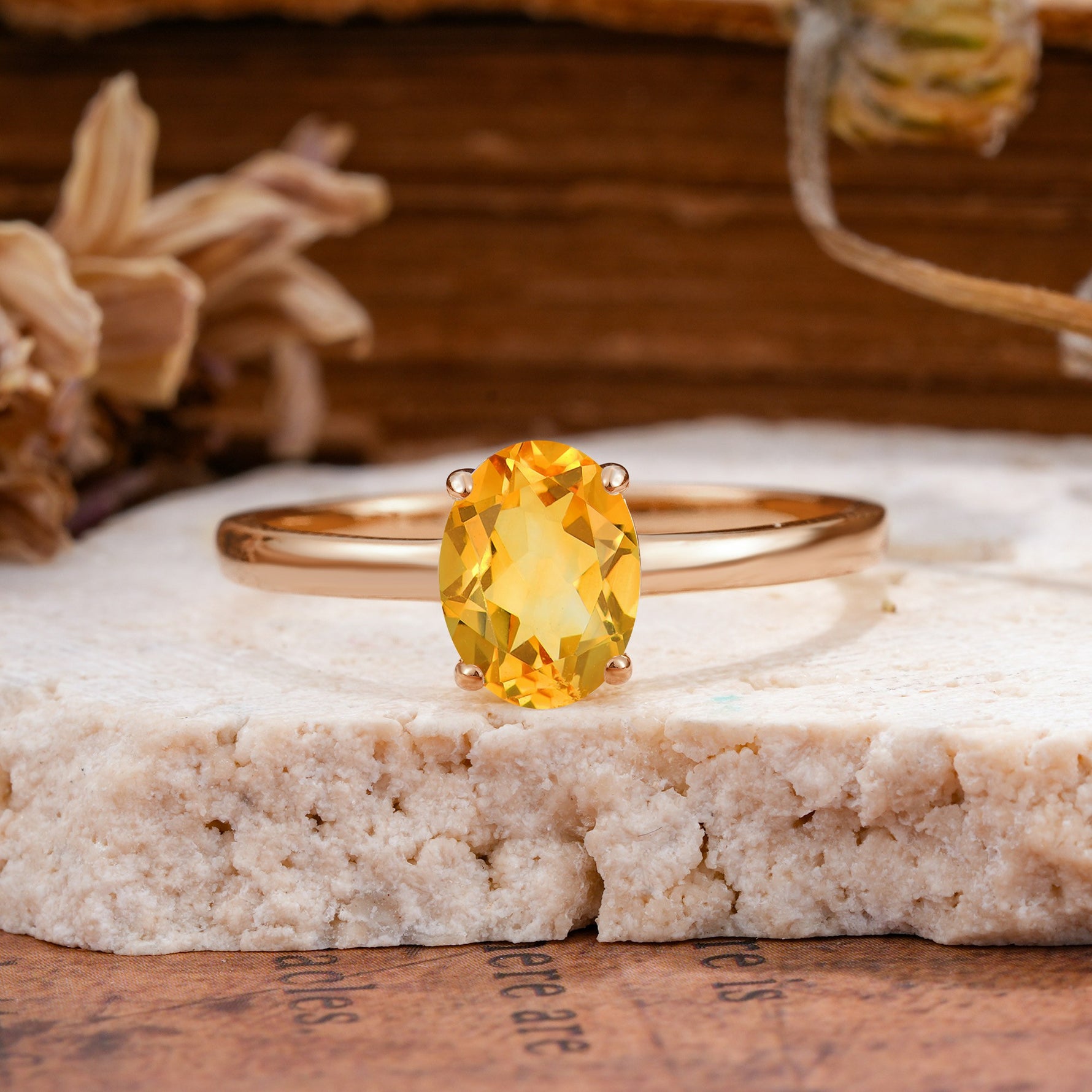 SR10856 Citrine Ring - Additional view