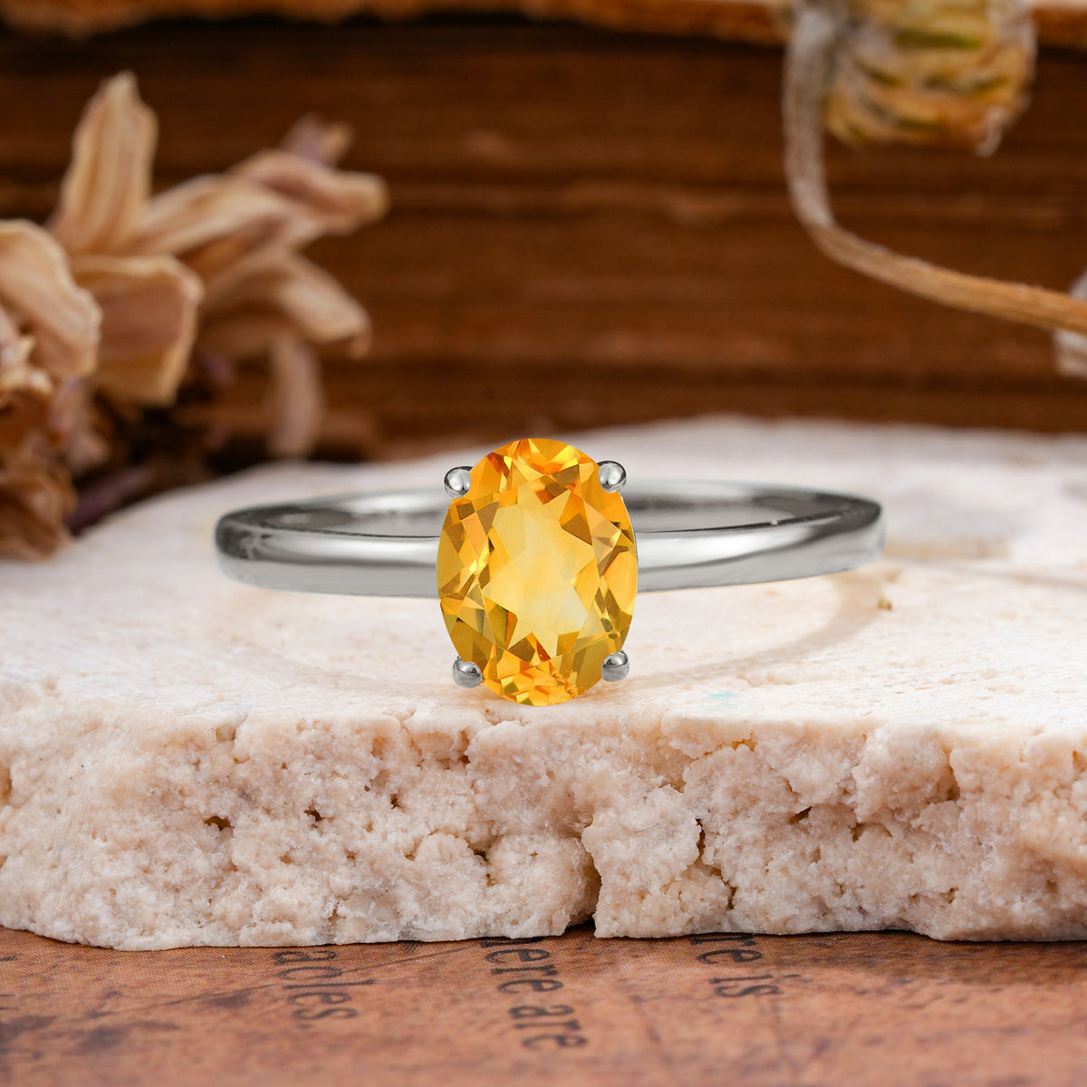 SR10856 Citrine Ring - Additional view
