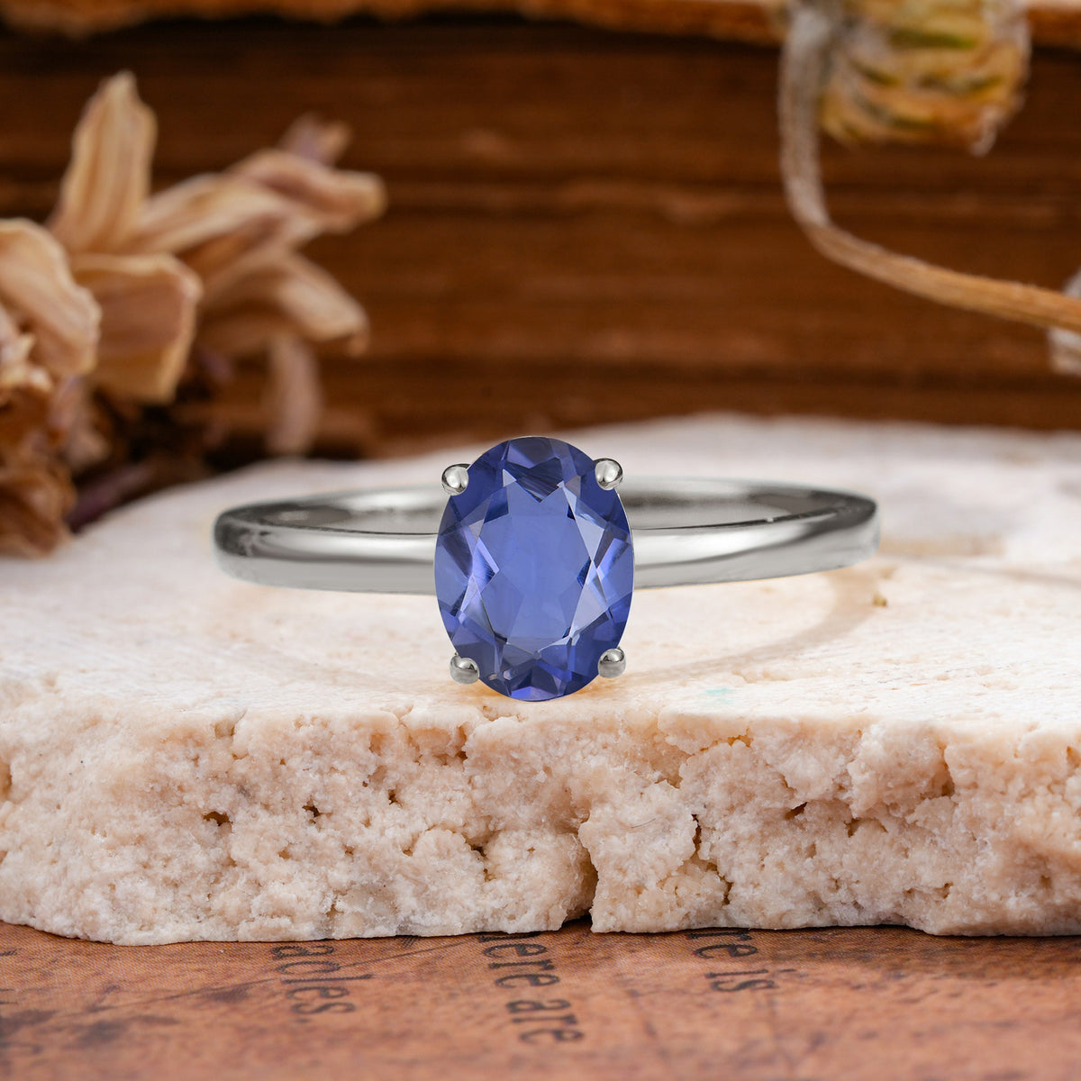 SR10856 Tanzanite Ring - Additional view