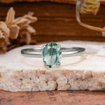 SR10856 Moss Agate Ring - Additional view
