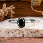 SR10856 Black Onyx Ring - Additional view