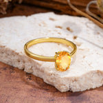 SR10856 Citrine Ring - Additional view