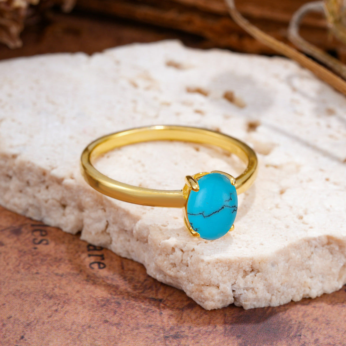 SR10856 Turquoise Ring - Additional view
