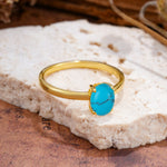 SR10856 Turquoise Ring - Additional view