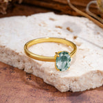 SR10856 Moss Agate Ring - Additional view