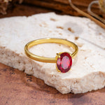 SR10856 Ruby Ring - Additional view