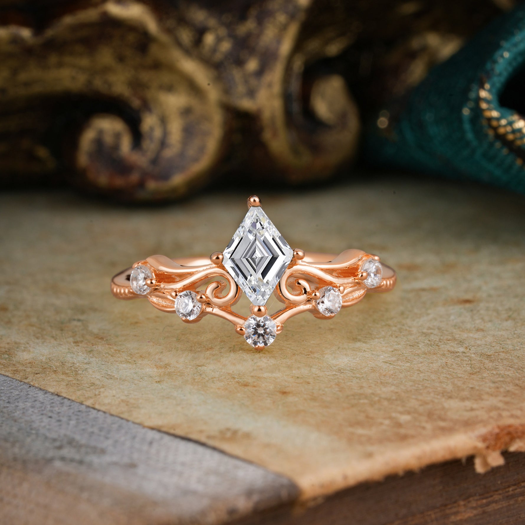 SR12940 Lab Diamond Ring - Additional view
