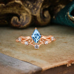 SR12940 Aquamarine Ring - Additional view