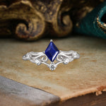 SR12940 Sapphire Ring - Additional view