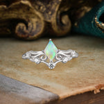 SR12940 Fire Opal Ring - Additional view