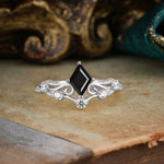 SR12940 Black Onyx Ring - Additional view