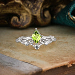 SR12940 Peridot Ring - Additional view