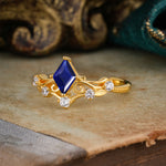 SR12940 Sapphire Ring - Rose-Gold