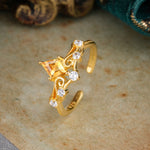 SR12940 Citrine Ring - Additional view
