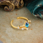 SR12940 Alexandrite Ring - White-Gold