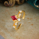 SR12940 Ruby Ring - Additional view