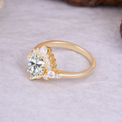 Classic Luxe 6-Prong Pear-Cut Lab Diamond Engagement Ring