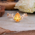 SR16988 Citrine Ring - Additional view