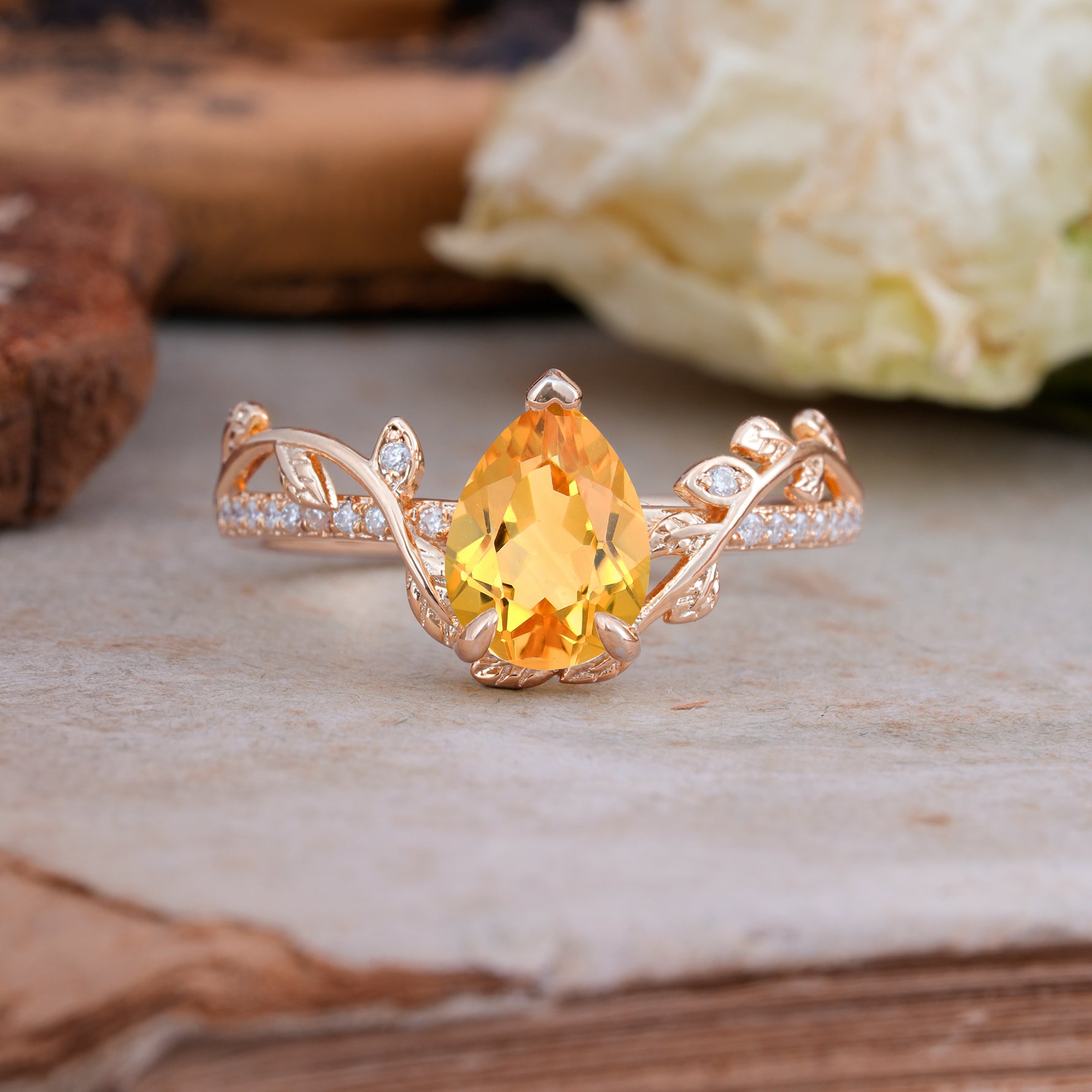 SR16988 Citrine Ring - Additional view
