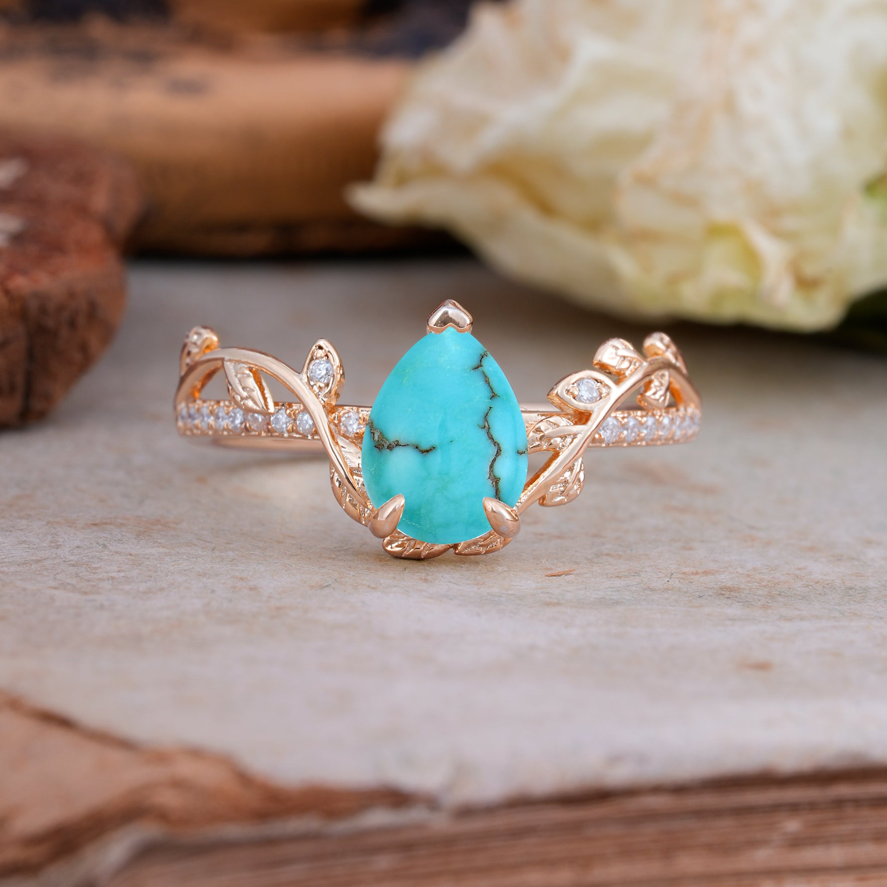SR16988 Turquoise Ring - Additional view