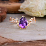 SR16988 Amethyst Ring - Additional view