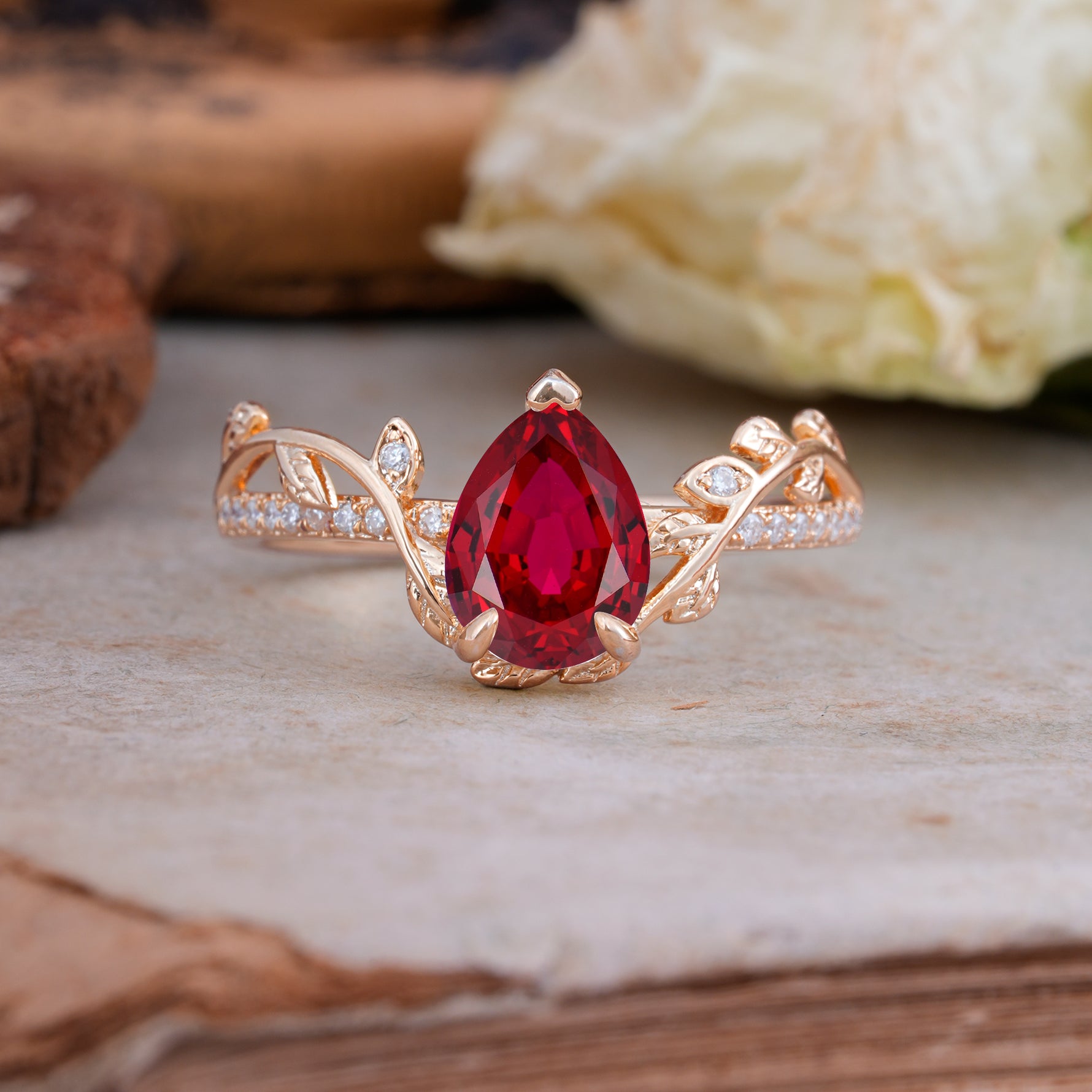 SR16988 Ruby Ring - Additional view