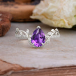 SR16988 Amethyst Ring - Additional view