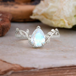 SR16988 Moonstone Ring - Additional view
