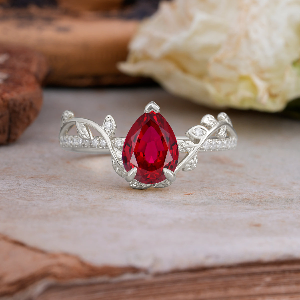 SR16988 Ruby Ring - Additional view