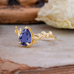 SR16988 Tanzanite Ring - Rose-Gold