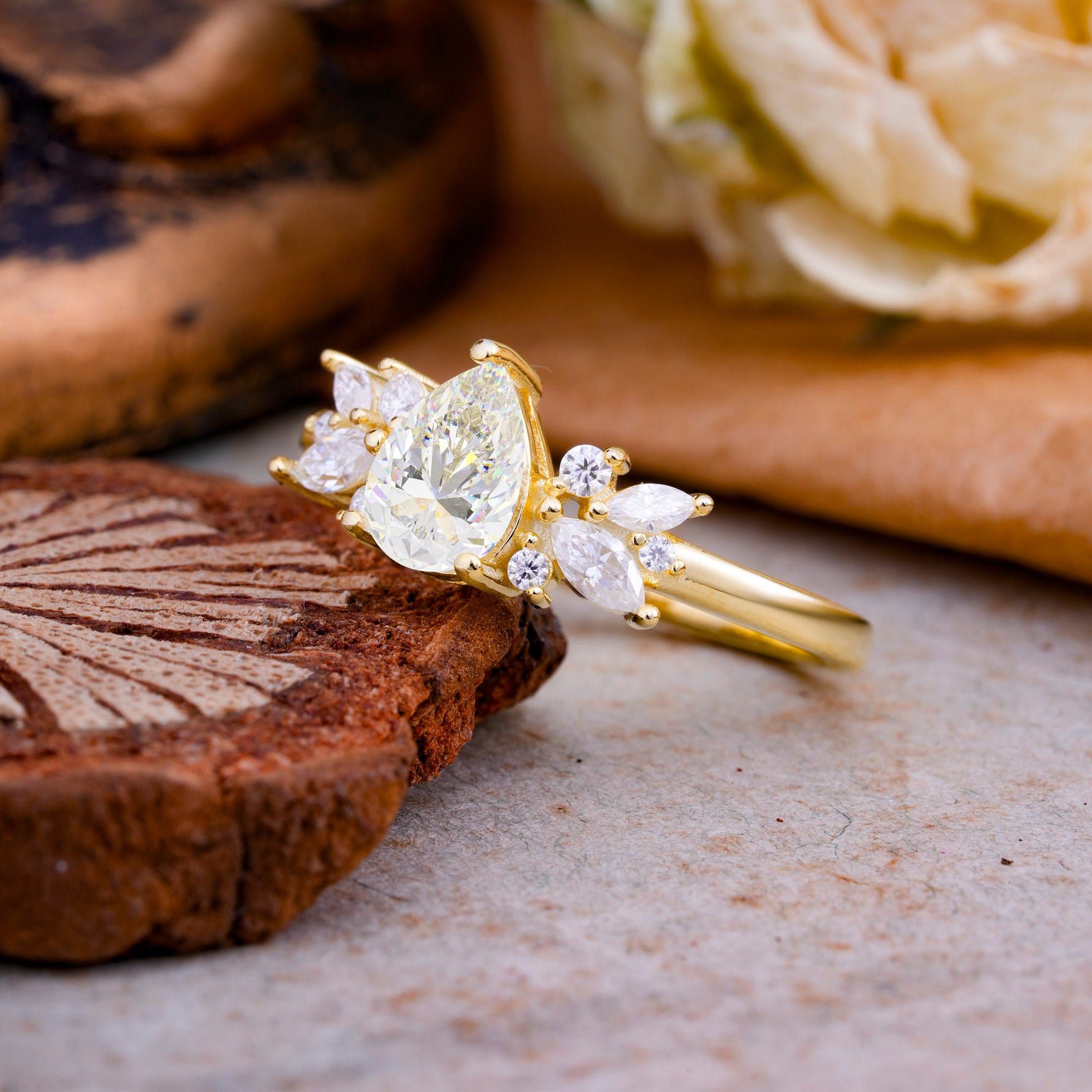 SR16990 Moissanite Ring - Additional view