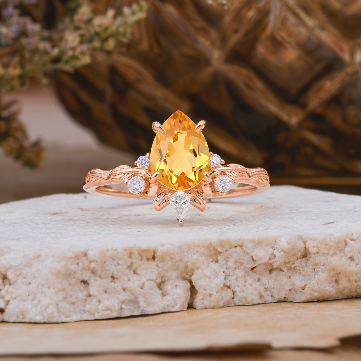 SR16996 Citrine Ring - Additional view