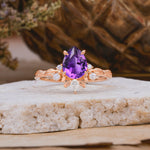 SR16996 Amethyst Ring - Additional view