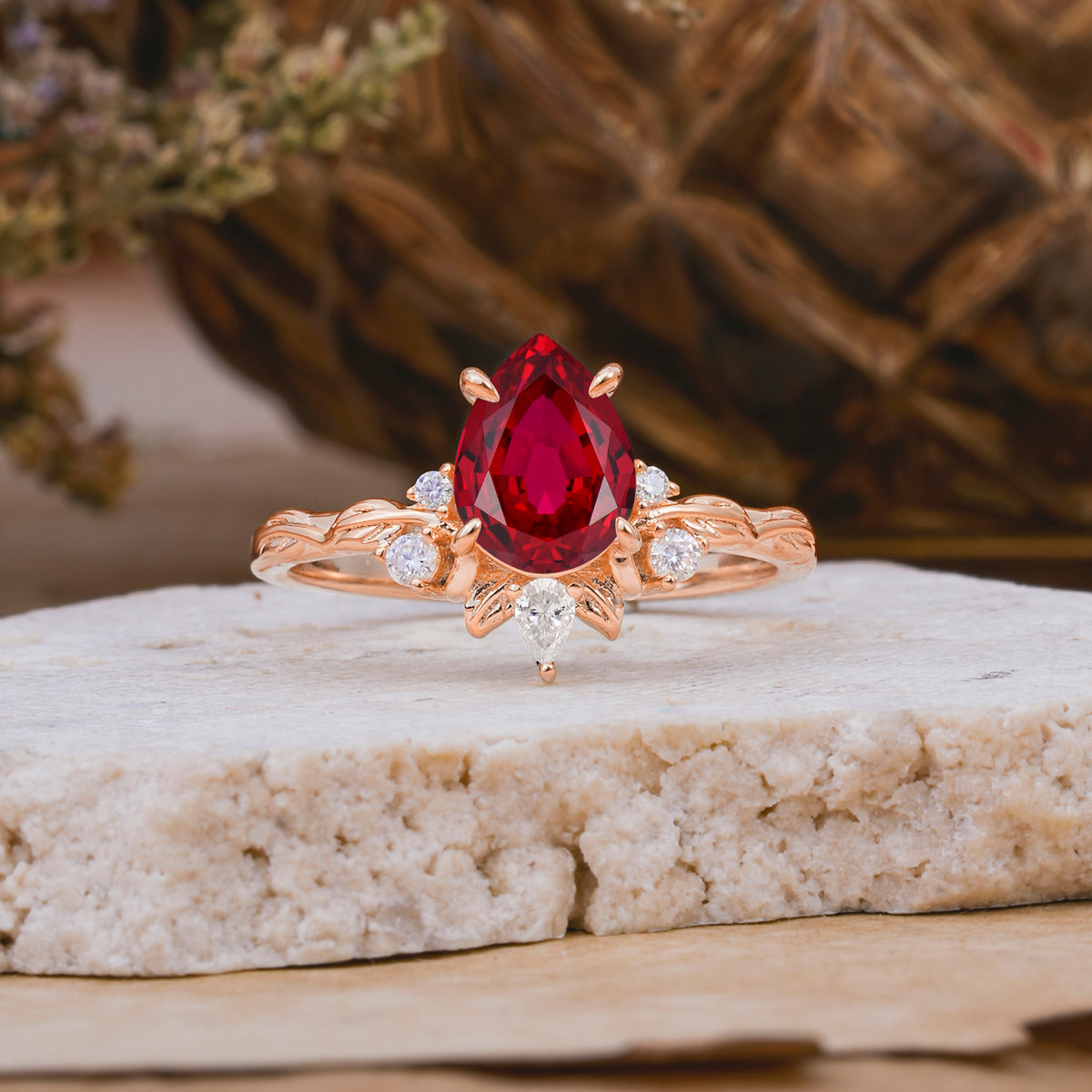 SR16996 Ruby Ring - Additional view
