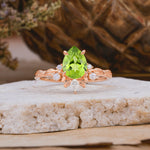SR16996 Peridot Ring - Additional view