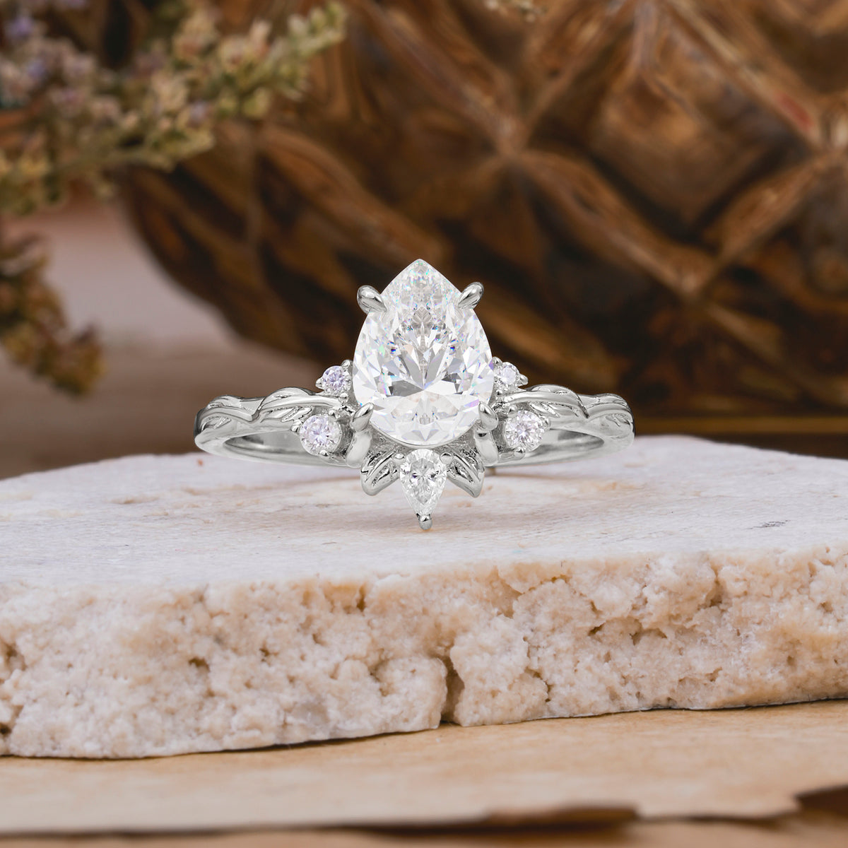 SR16996 Moissanite Ring - Additional view