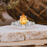 SR16996 Citrine Ring - Additional view