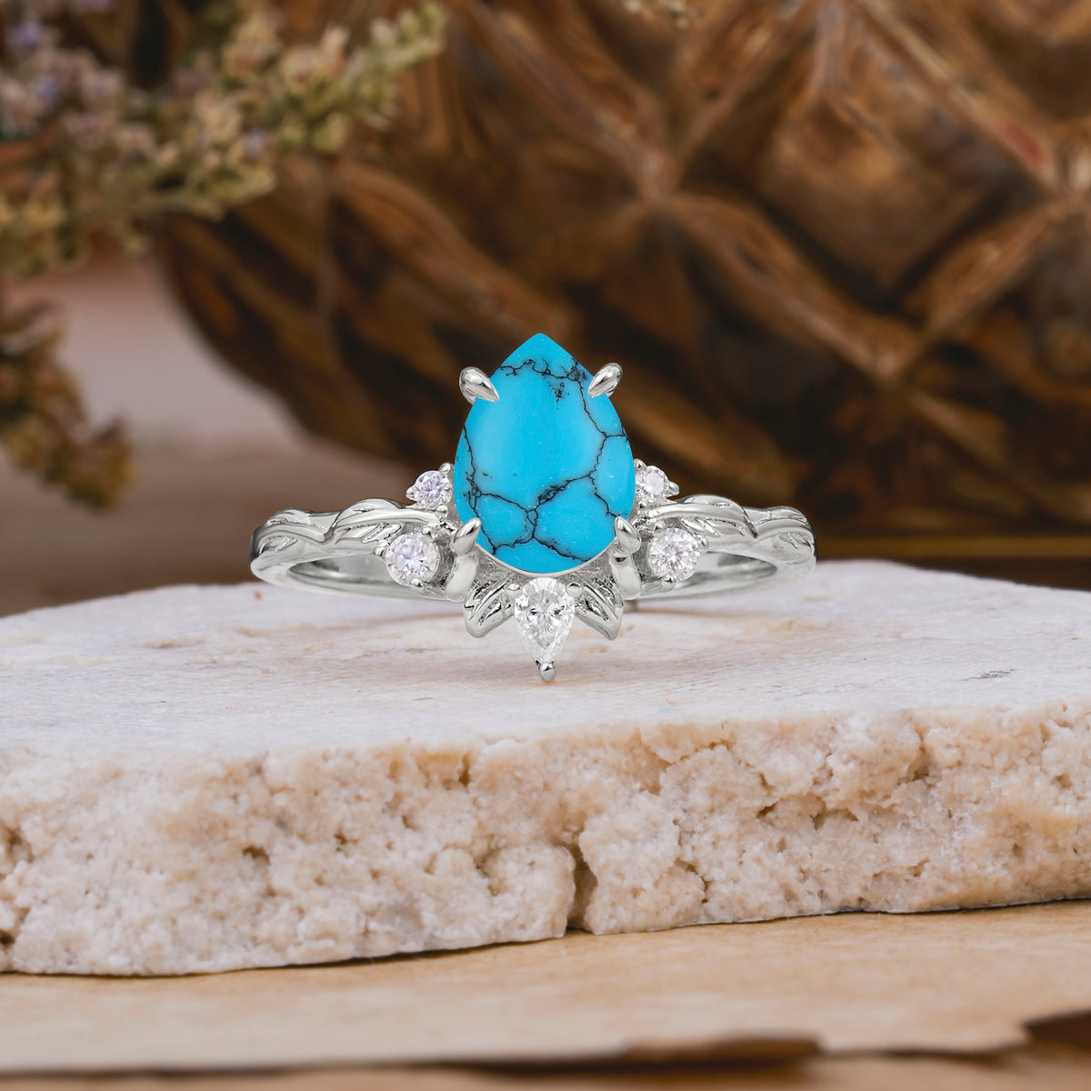 SR16996 Turquoise Ring - Additional view