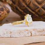 SR16996 Moissanite Ring - White-Gold